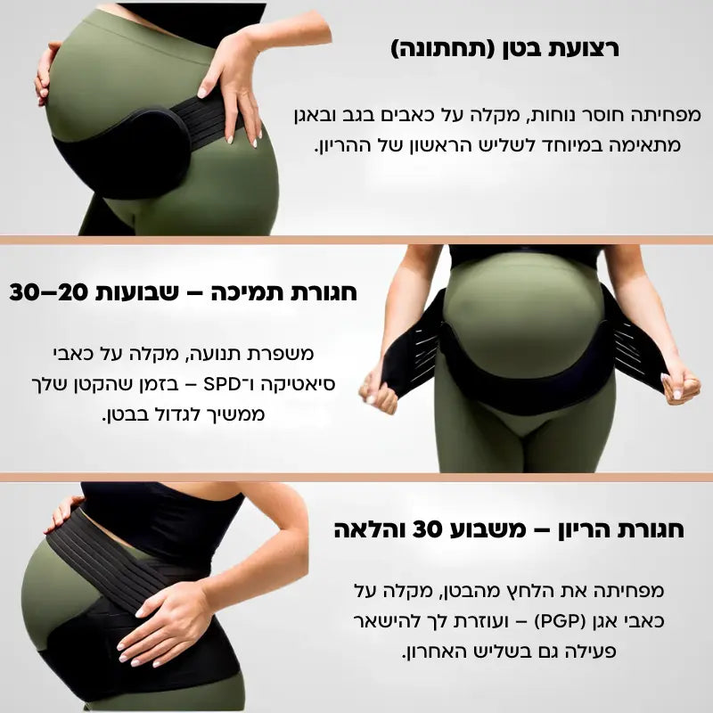 חגורת תמיכה היריון