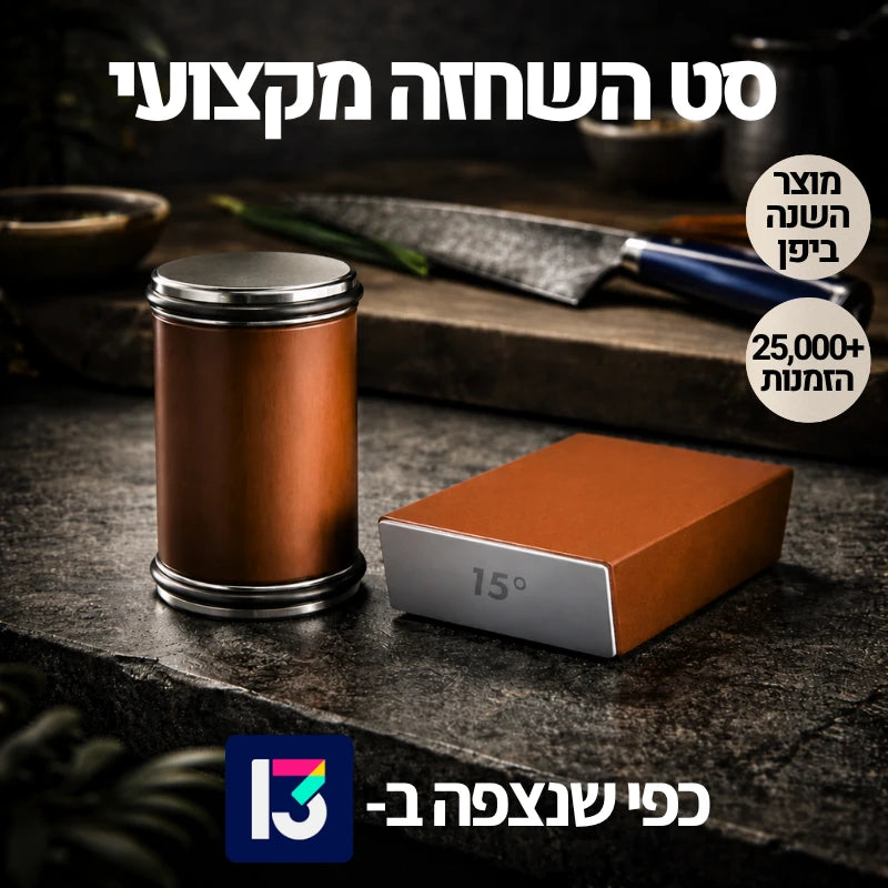 משחיז סכינים מקצועי לבית