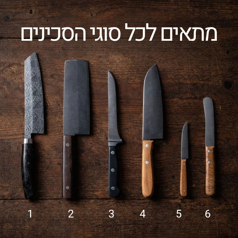 משחיז סכינים מקצועי לבית